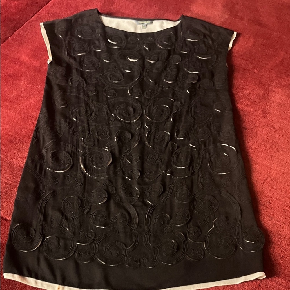 Catherine Malandrino Appliqué Shift Dress - Picture 4 of 12
